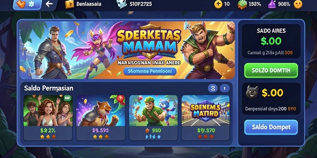 Tampilan antarmuka yang modern dan intuitif.