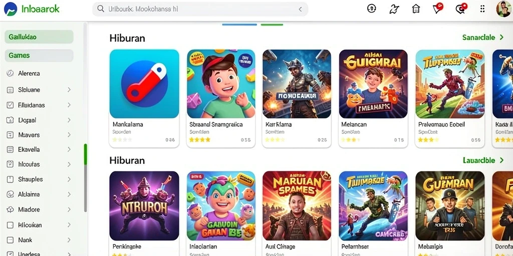 Tampilan antarmuka yang menarik dan mudah digunakan.