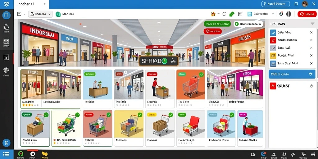 Tampilan utama aplikasi BATA123 yang menarik.