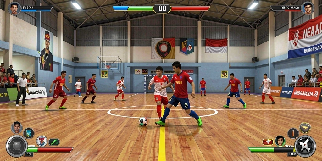 Tampilan grafis yang menawan dan detail yang dalam.