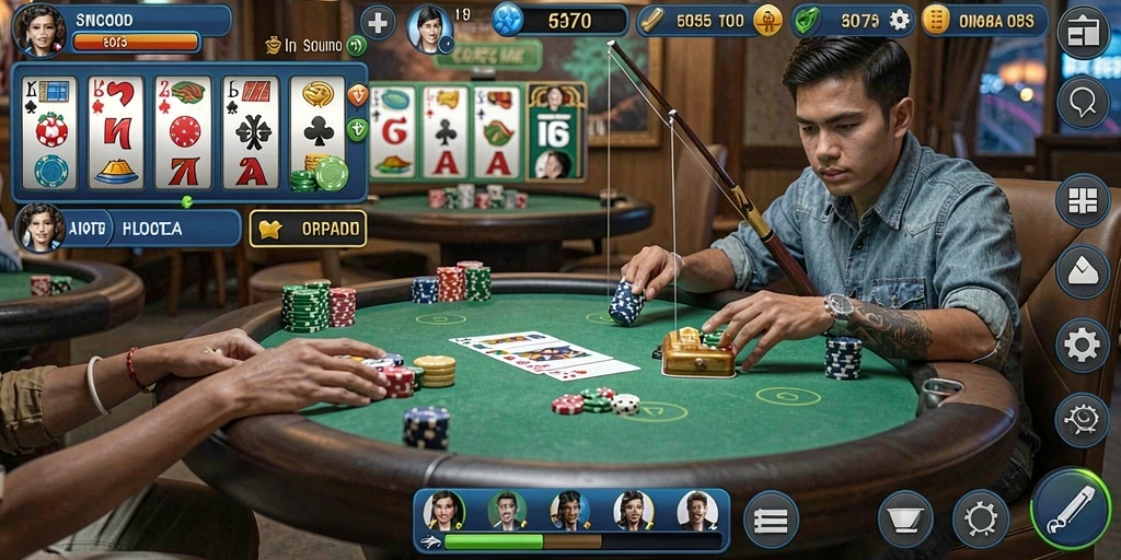 Tampilan grafis yang menawan dan penuh warna.