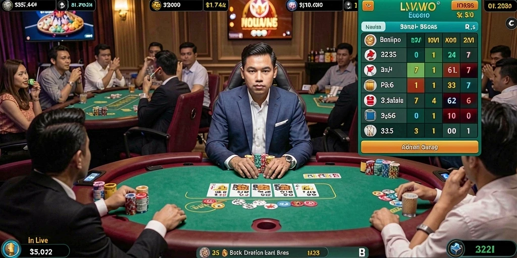Tampilan utama HUJANTOTO dengan antarmuka yang bersih.