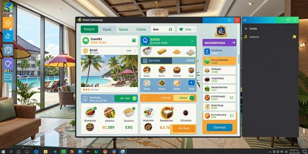 Tampilan antarmuka yang sederhana dan user-friendly.