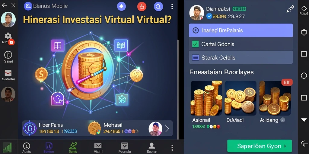 Tampilan grafis yang menarik dan penuh warna.