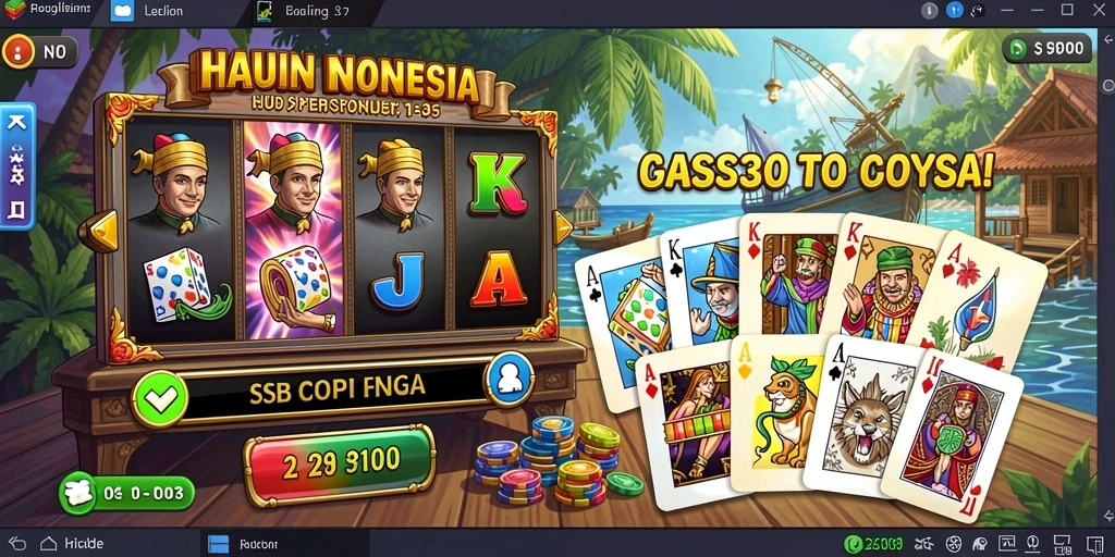 Tampilan awal permainan MIOTOTO yang menarik.