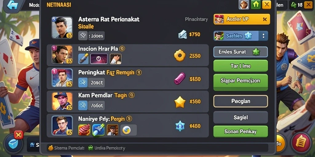 Tampilan menarik dari permainan slot MPO555.