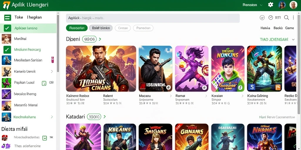 Tampilan utama PESIAR88 dengan menu yang menarik.