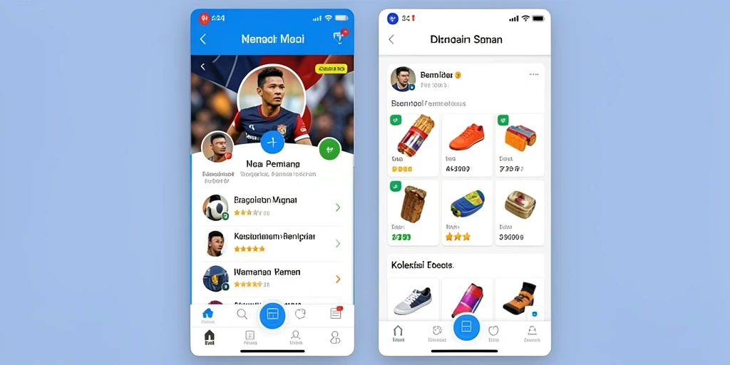 Tampilan antarmuka yang user-friendly dan menarik.