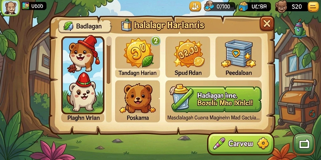 Tampilan antarmuka SEDAPTOGEL yang modern dan menarik.