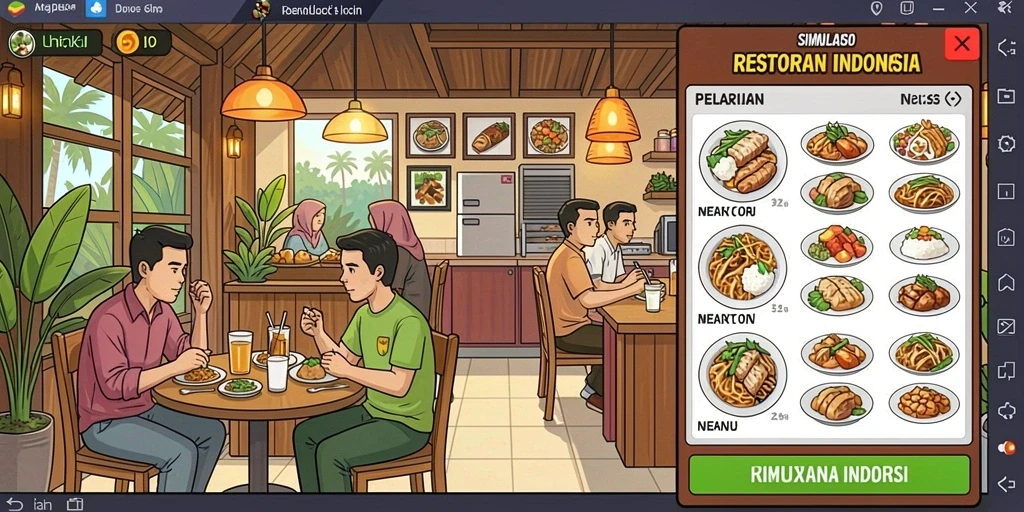 Tampilan antarmuka yang ramah pengguna dan menarik.