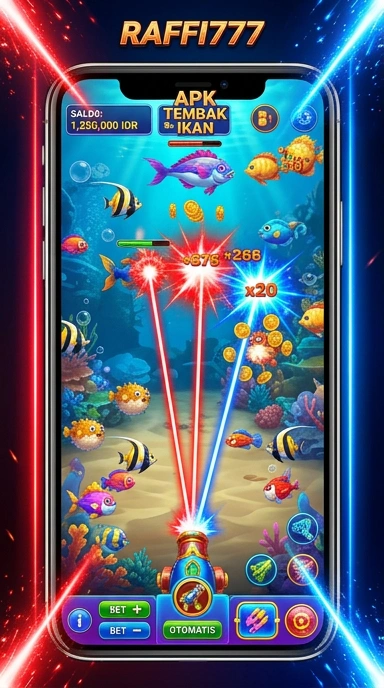 Galeri pratinjau visual raffi777 build APK resmi terbaru